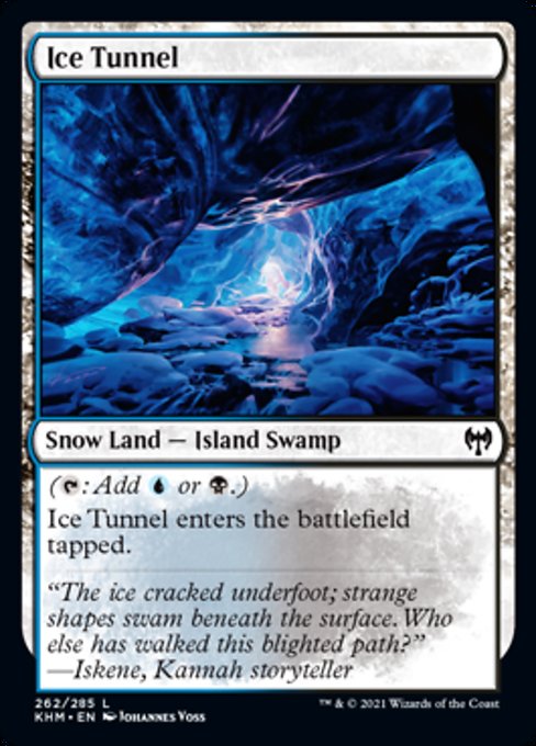 Ice Tunnel (Kaldheim) Near Mint Foil