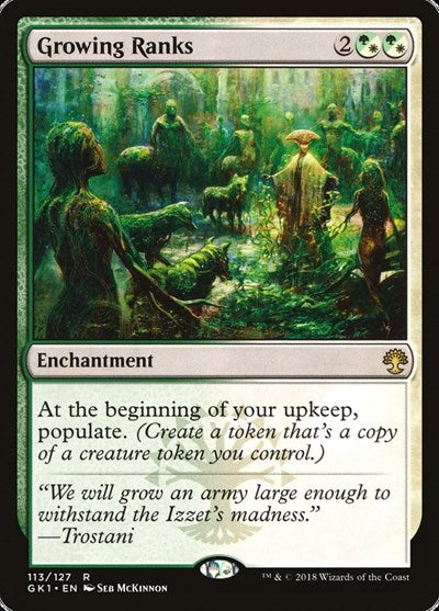 Growing Ranks (Guilds of Ravnica: Guild Kits) Near Mint