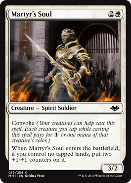 Martyr's Soul (Modern Horizons) Near Mint