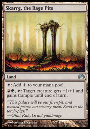 Skarrg, the Rage Pits (Planechase 2012) Near Mint