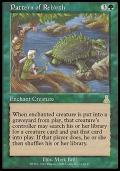 Pattern of Rebirth (Urza's Destiny) Light Play
