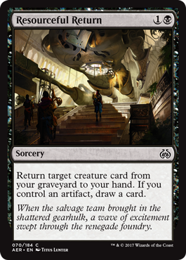 Resourceful Return (Aether Revolt) Near Mint