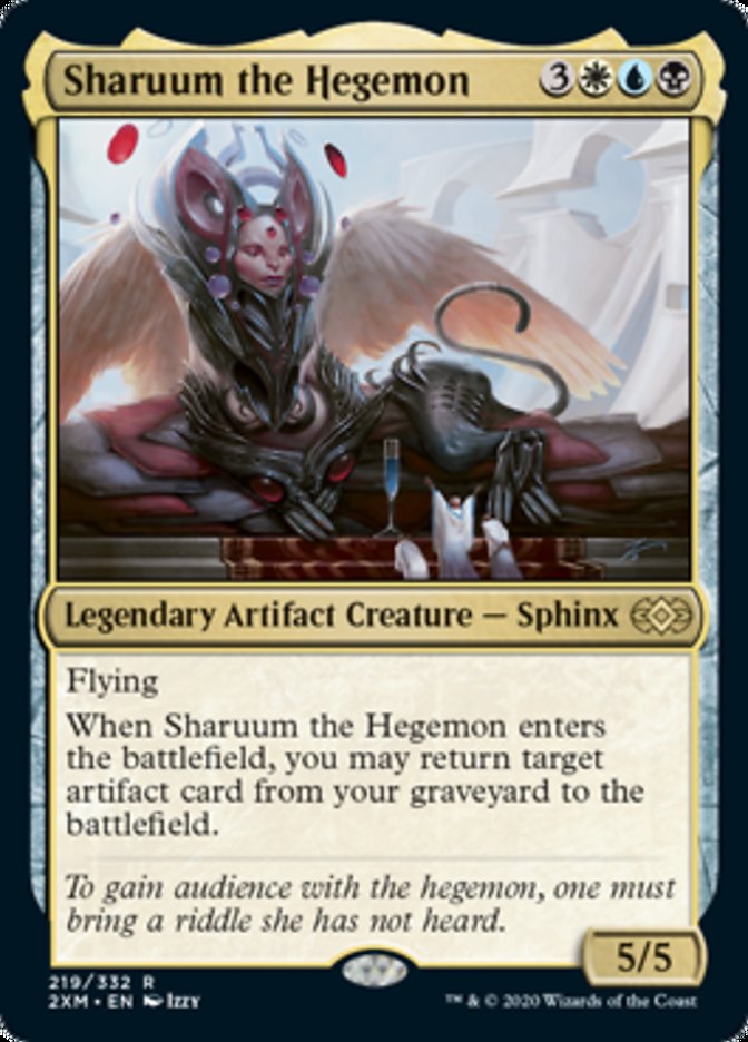 Sharuum the Hegemon (Double Masters) Light Play