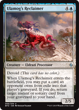 Ulamog's Reclaimer (Battle for Zendikar) Near Mint