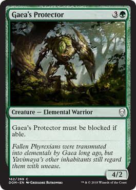 Gaea's Protector (Dominaria) Near Mint