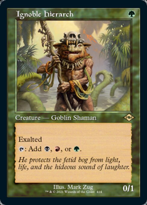 Ignoble Hierarch (Retro Frame) (Modern Horizons 2) Near Mint