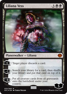 Liliana Vess (Duel Decks Anthology: Garruk vs Liliana) Near Mint Foil