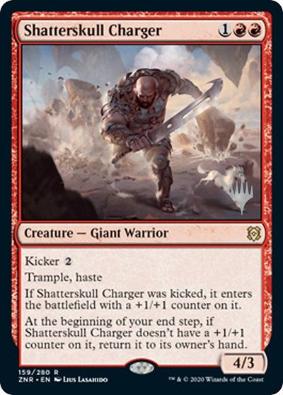 Shatterskull Charger (Promo Pack: Zendikar Rising) Light Play