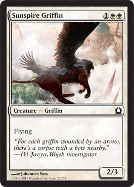 Sunspire Griffin (Return to Ravnica) Heavy Play