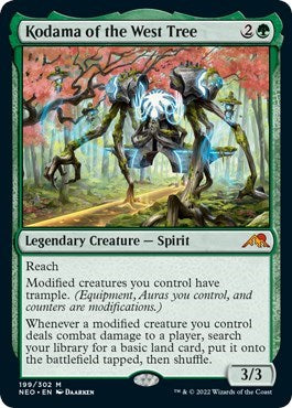 Kodama of the West Tree (Kamigawa: Neon Dynasty) Near Mint