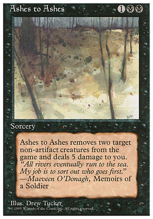Ashes to Ashes (4th Edition) Near Mint