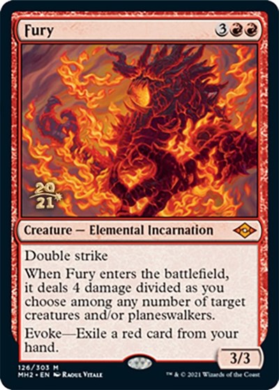 Fury (Promos: Prerelease Cards) Medium Play Foil
