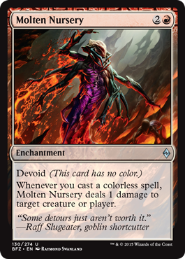 Molten Nursery (Battle for Zendikar) Near Mint