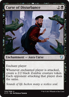 Curse of Disturbance (Commander 2017) Near Mint