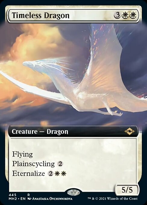 Timeless Dragon (Extended Art) (Modern Horizons 2) Near Mint Foil