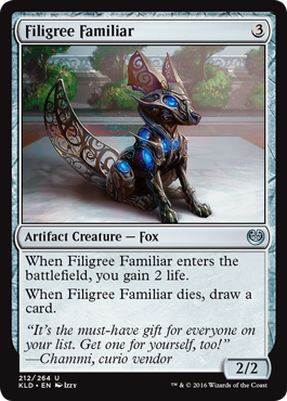 Filigree Familiar (Kaladesh) Medium Play