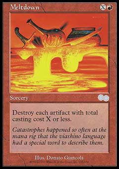 Meltdown (Urza's Saga) Medium Play