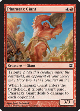 Pharagax Giant (Born of the Gods) Near Mint Foil