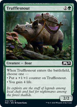 Trufflesnout (Magic 2021 Core Set) Medium Play