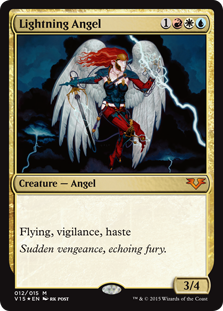 Lightning Angel (From the Vault: Angels) Near Mint Foil