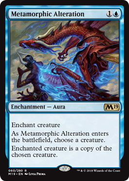 Metamorphic Alteration (Magic 2019 Core Set) Near Mint Foil