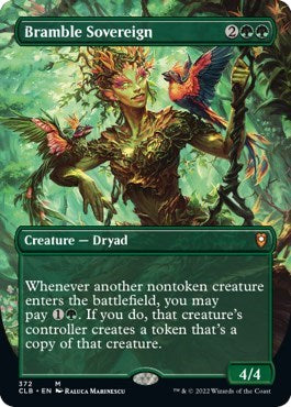 Bramble Sovereign (Borderless) (Commander Legends: Battle for Baldur's Gate) Near Mint Foil