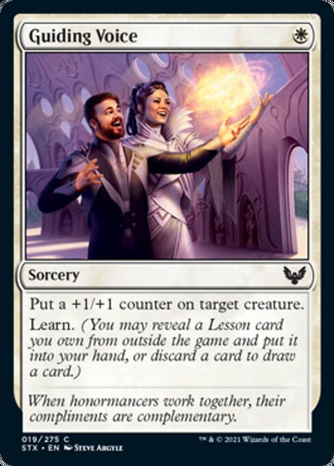Guiding Voice (Strixhaven) Near Mint Foil