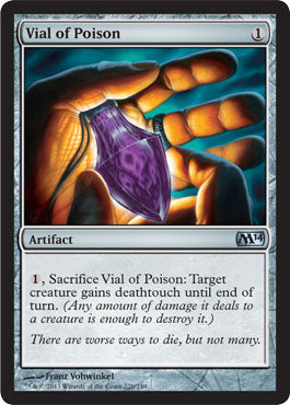 Vial of Poison (Magic 2014 Core Set) Near Mint