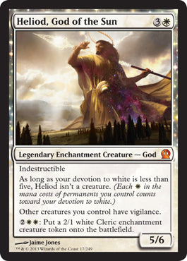 Heliod, God of the Sun (Theros) Medium Play Foil