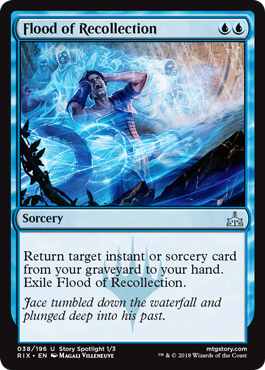 Flood of Recollection (Rivals of Ixalan) Near Mint