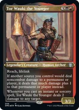 Tor Wauki the Younger (Foil Etched) (Commander: Dominaria United) Near Mint Foil