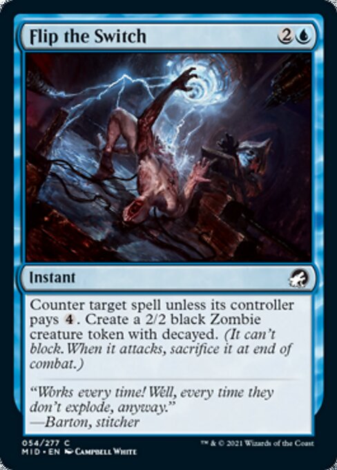 Flip the Switch (Innistrad: Midnight Hunt) Near Mint Foil