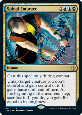 Spinal Embrace (Commander 2020 Zendikar Rising) Near Mint