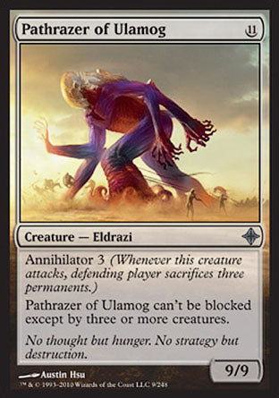 Pathrazer of Ulamog (Rise of the Eldrazi) Light Play