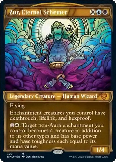 Zur, Eternal Schemer (Showcase) (Dominaria United) Near Mint Foil