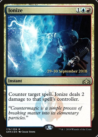 Ionize (Promos: Prerelease Cards) Light Play Foil
