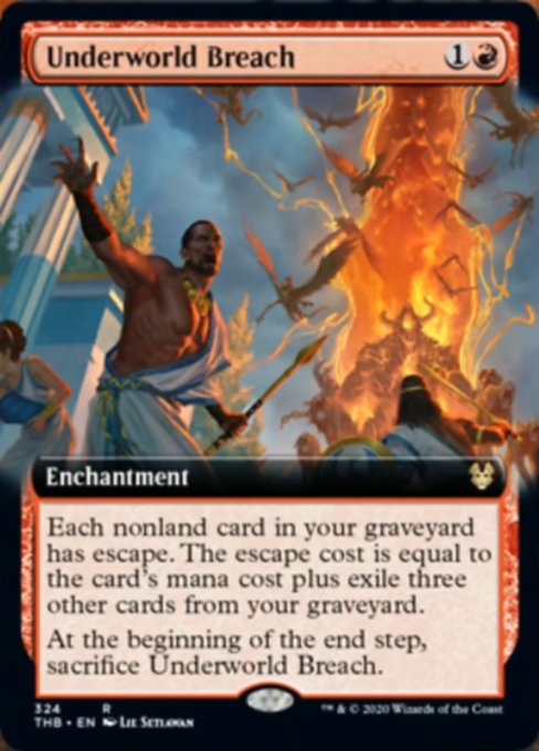 Underworld Breach (Extended Art) (Theros Beyond Death) Near Mint