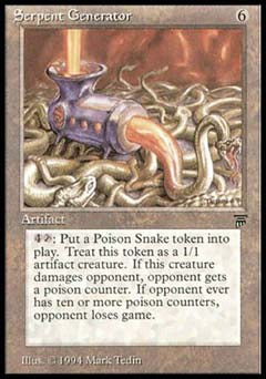 Serpent Generator (Legends) Near Mint