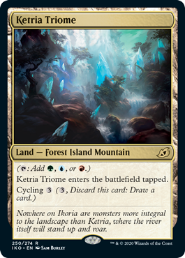 Ketria Triome (Ikoria: Lair of Behemoths) Near Mint Foil