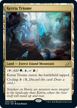 Ketria Triome (Ikoria: Lair of Behemoths) Light Play Foil