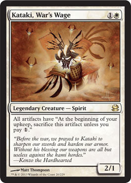 Kataki, War's Wage (Modern Masters) Medium Play