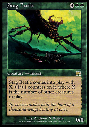 Stag Beetle (Onslaught) Light Play Foil