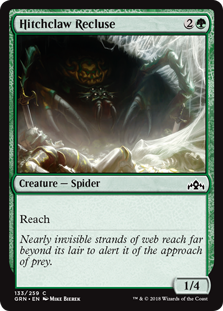 Hitchclaw Recluse (Guilds of Ravnica) Light Play