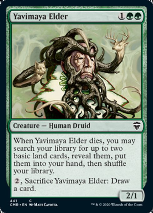 Yavimaya Elder (Commander 2020 Commander Legends) Near Mint