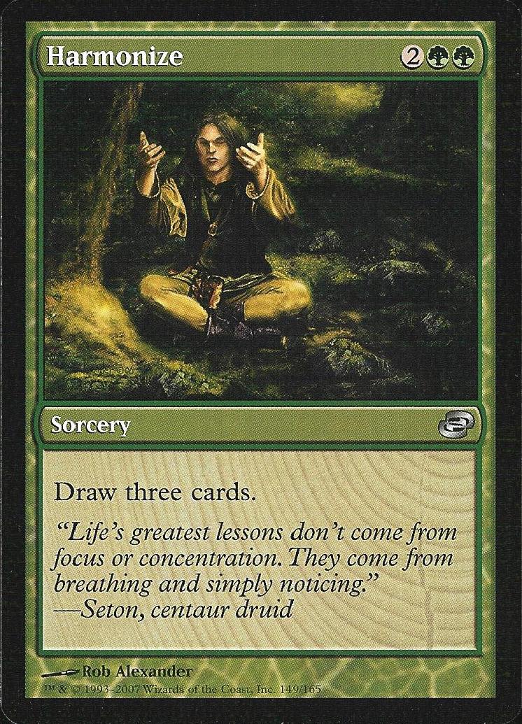 Harmonize (Planar Chaos) Medium Play Foil