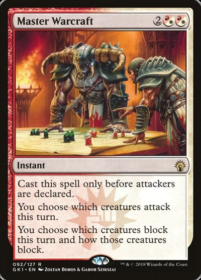 Master Warcraft (Guilds of Ravnica: Guild Kits) Light Play