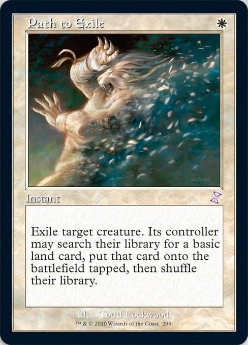 Path to Exile (Time Spiral Remastered) Light Play Foil