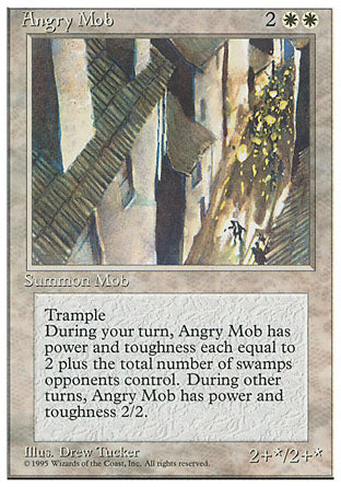 Angry Mob (4th Edition) Near Mint