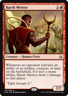 Harsh Mentor (Amonkhet) Light Play