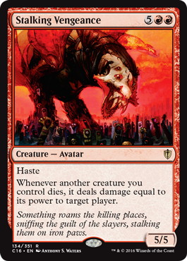 Stalking Vengeance (Commander 2016 Edition) Near Mint